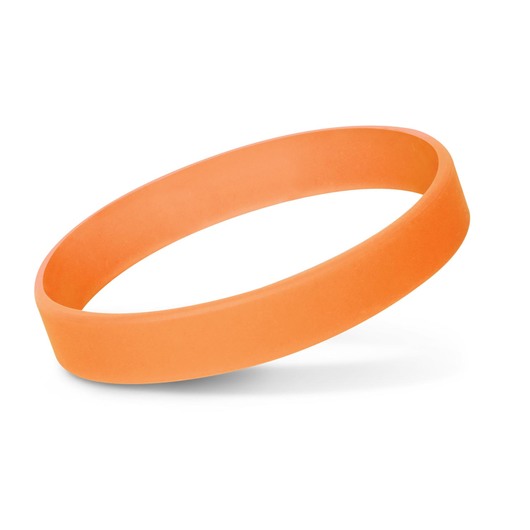 Glow Silicone Wrist Bands Orange